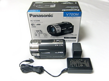 パナソニック ビデオカメラ 未使用 HC-V720M 2013年製の買取・質預かり｜大阪の質屋マルカ