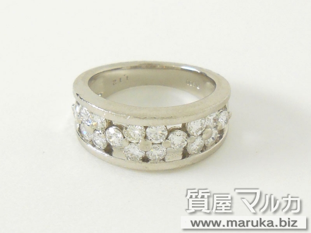 プラチナ ダイヤモンド 1.12ct ファッションリングの買取・質預かり｜大阪の質屋マルカ