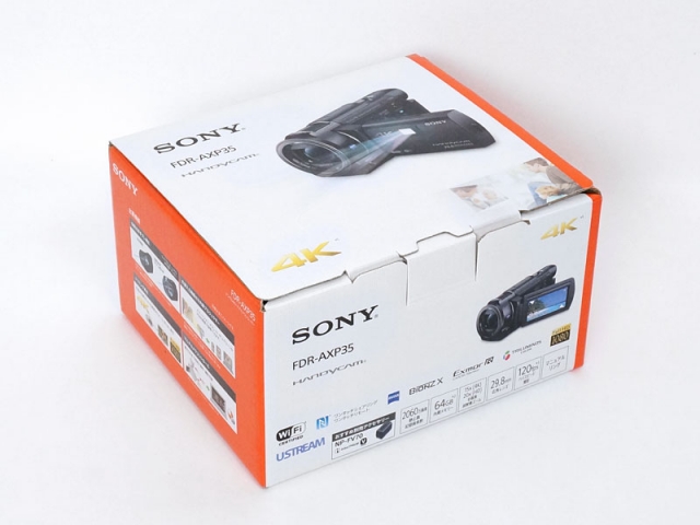 ソニー ビデオカメラ 新品 2015年製 FDR-AXP35の買取・質預かり｜大阪の質屋マルカ