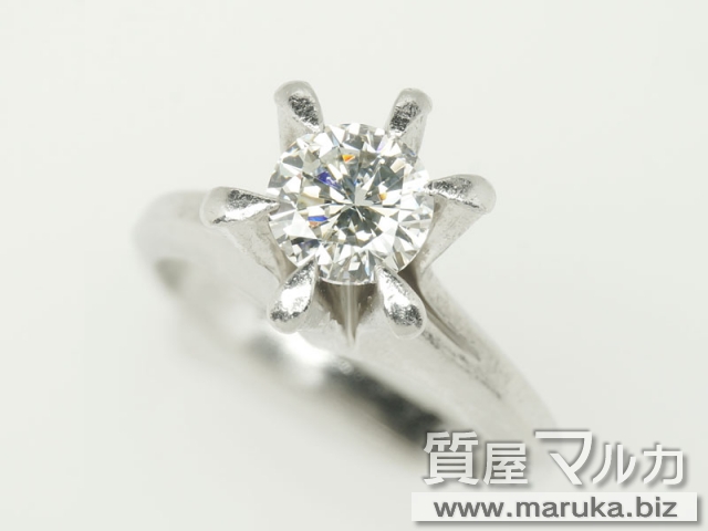 プラチナ ダイヤモンド 1.01ct 立爪リングの買取・質預かり｜大阪の質屋マルカ