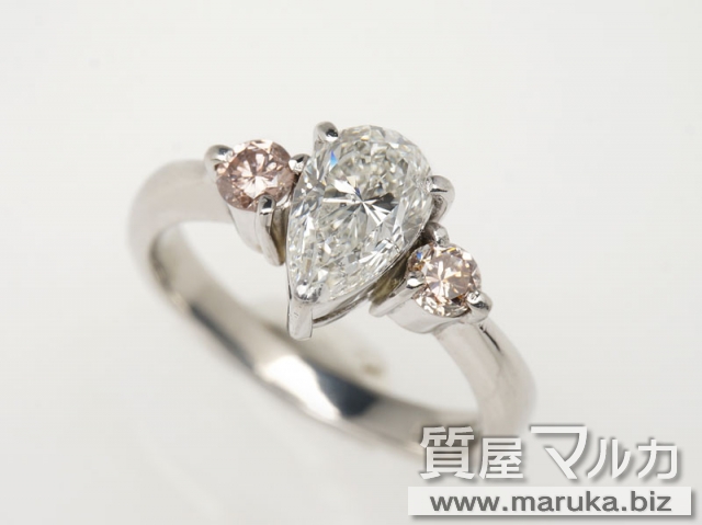 プラチナ ダイヤモンド 1.02ct デザインリングの買取・質預かり｜大阪の質屋マルカ