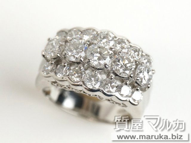 ダイヤモンド 3.0ct ファッションリングの買取・質預かり｜大阪の質屋マルカ
