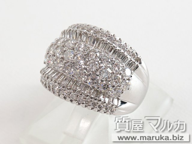 ダイヤモンド 3.1ct ファッションリングの買取・質預かり｜大阪の質屋マルカ