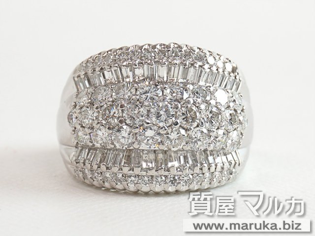 ダイヤモンド 3.1ct ファッションリングの買取・質預かり｜大阪の質屋マルカ