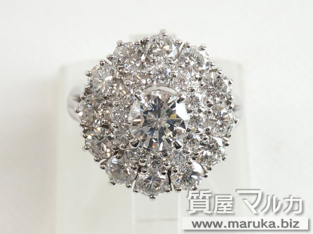 ダイヤモンド 0.86ct ファッションリングの買取・質預かり｜大阪の質屋マルカ