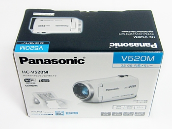 パナソニック ビデオカメラ 2013年製 HC-V520M 新品【質屋マルカ】
