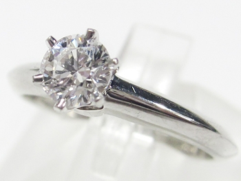 ティファニー ダイヤモンド 0.39ct リングの買取・質預かり｜大阪の質屋マルカ