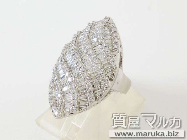 ダイヤモンド 2.5ct デザインリングの買取・質預かり｜大阪の質屋マルカ