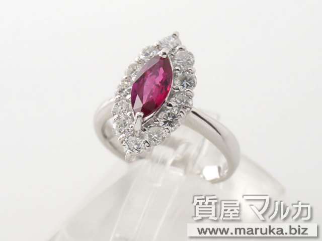 ルビー 1.0ct ファッションリングの買取・質預かり｜大阪の質屋マルカ