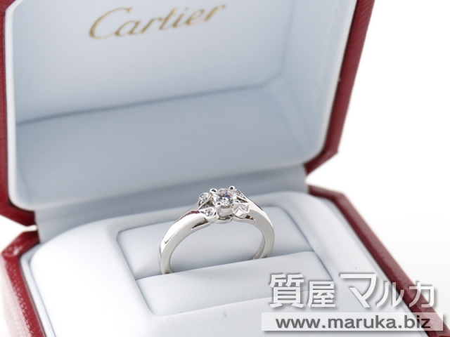 カルティエ バレリーナ ダイヤ 0.18ct リングの買取・質預かり｜大阪の質屋マルカ