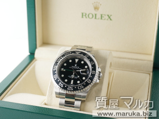 ROLEX/GMTマスターII 116710LNの買取・質預かり｜大阪の質屋マルカ