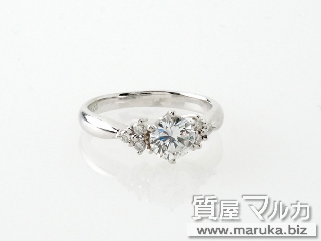 Pt900 ダイヤモンド 0.59ct 立爪リングの買取・質預かり｜大阪の質屋マルカ