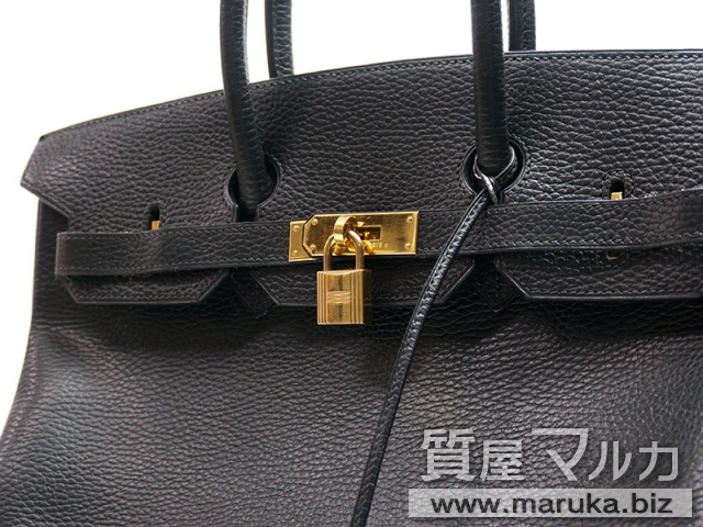 エルメス バーキン35 トゴ 黒 ゴールド金具の買取・質預かり|大阪の質屋マルカ