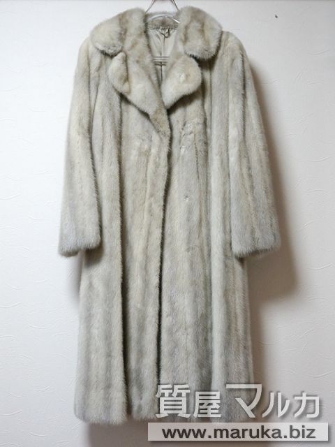 毛皮 サファイヤミンク ロングコート