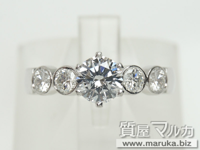 プラチナ900 ダイヤモンド 0.65ct リングの買取・質預かり｜大阪の質屋マルカ