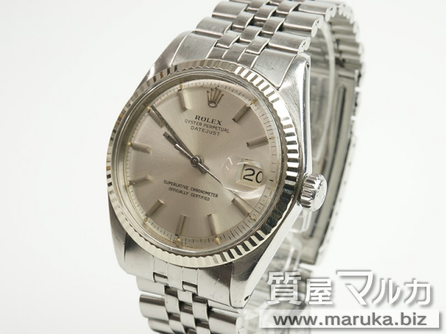 ROLEX アンティーク デイトジャスト1601の買取・質預かり｜大阪の質屋マルカ