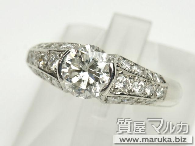 Pt900 ダイヤモンド 1.2ct ファッションリングの買取・質預かり｜大阪の質屋マルカ
