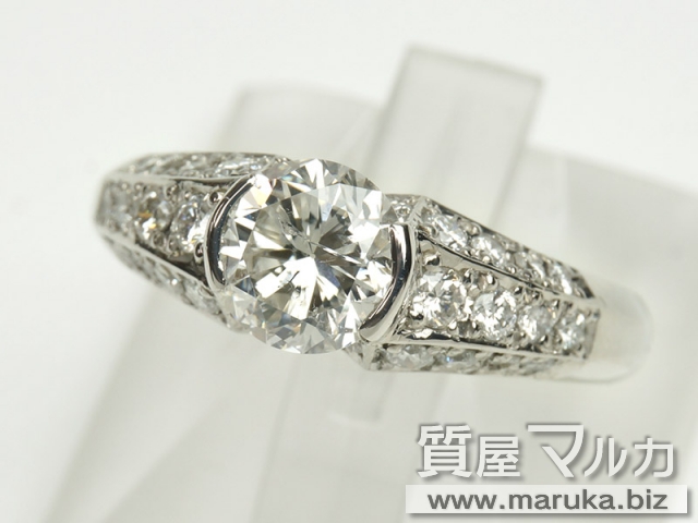 Pt900 ダイヤモンド 1.2ct ファッションリングの買取・質預かり|大阪の質屋マルカ