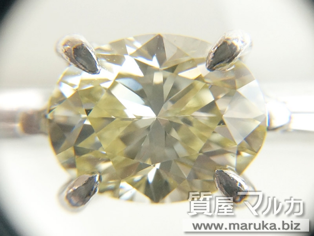 イエローダイヤモンド 1.0ct リングの買取・質預かり｜大阪の質屋マルカ