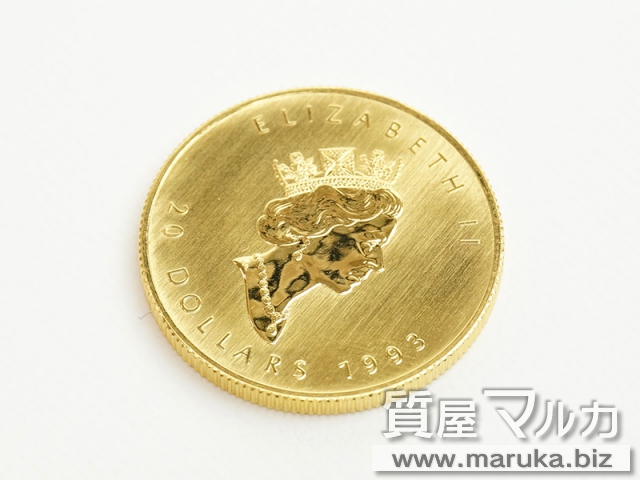 メイプルリーフ金貨 1/2オンスの買取・質預かり｜大阪の質屋マルカ