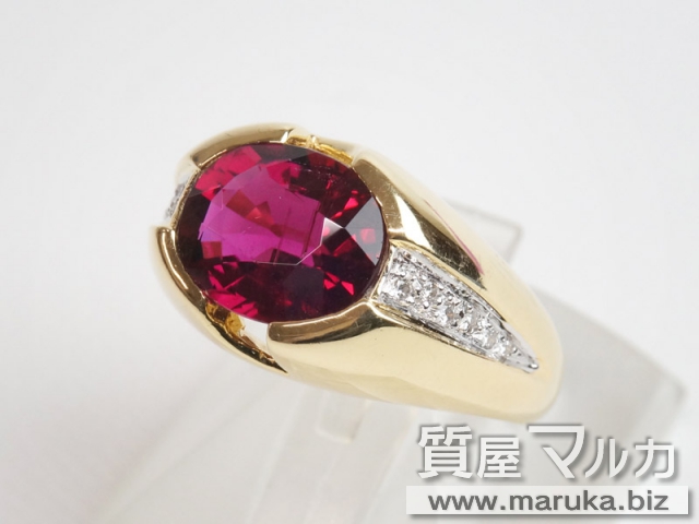 ルベライト 5ct デザインリングの買取・質預かり｜大阪の質屋マルカ