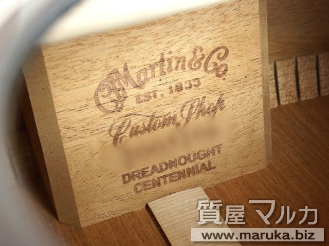 Martin CustomShop CTM D-14F エボニーの買取・質預かり｜大阪の質屋マルカ