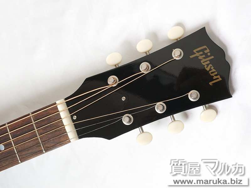 Gibson J-45 ADJ Ebony 補修跡ありの買取・質預かり｜大阪の質屋マルカ