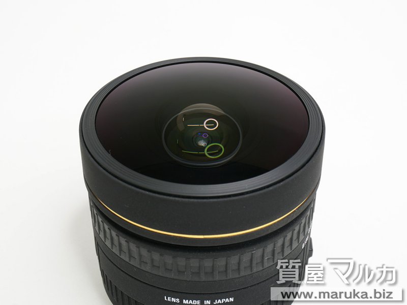 シグマ 8mm F3.5 EX DG FISHEYE キャノン用の買取・質預かり｜大阪の質屋マルカ