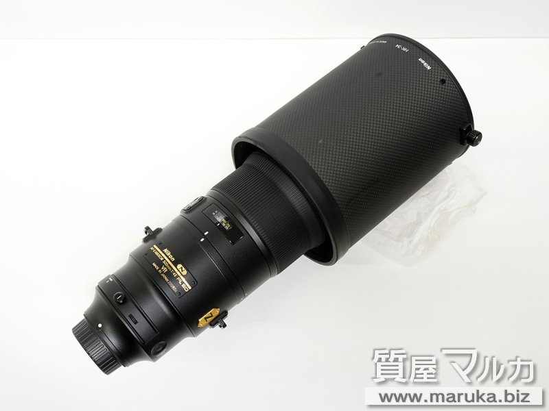 ニコン 超望遠レンズ 500mm F4E FL ED VRの買取・質預かり｜大阪の質屋マルカ