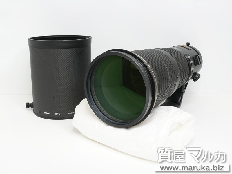 ニコン 超望遠レンズ 500mm F4E FL ED VRの買取・質預かり｜大阪の質屋マルカ