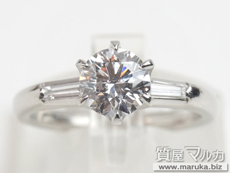 Pt900 ダイヤモンド立爪 1.02ct リングのの買取・質預かり｜大阪の質屋 