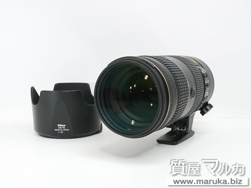 ニッコール AF-S 70-200/F2.8E FL ED VRの買取・質預かり｜大阪の質屋マルカ