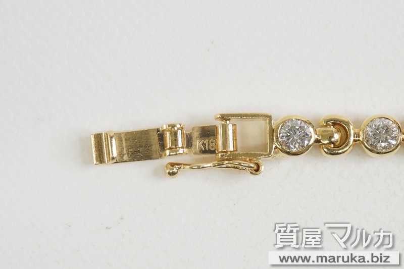 K18 ダイヤモンド 2.4ct ブレスレット【質屋マルカ】