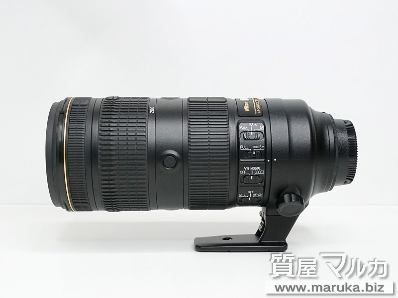 ニコン 望遠レンズ AF-S 70-200mm F2.8E FL ED VRの買取・質預かり｜大阪の質屋マルカ