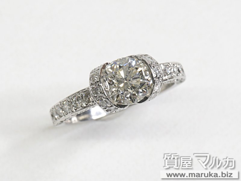 Pt900 ダイヤモンド 1.2ct リングの買取・質預かり｜大阪の質屋マルカ