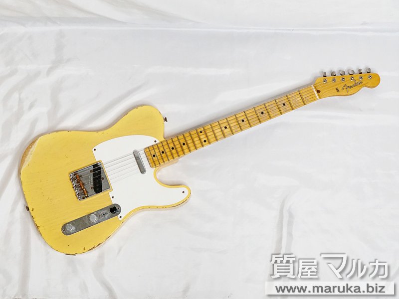 ギター Fender CS Telecaster 1958 HeavyRelicの買取・質預かり｜大阪の質屋マルカ