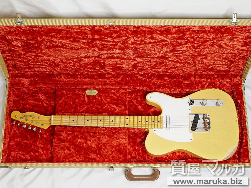 ギター Fender CS Telecaster 1958 HeavyRelicの買取・質預かり｜大阪の質屋マルカ