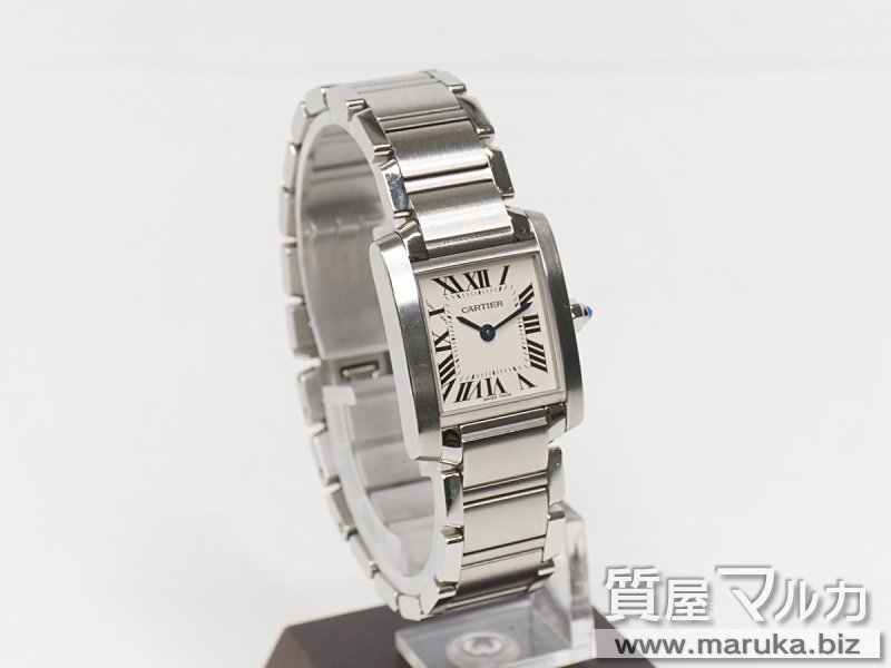 カルティエ タンクフランセーズSM W51008Q3の買取・質預かり｜大阪の質屋マルカ