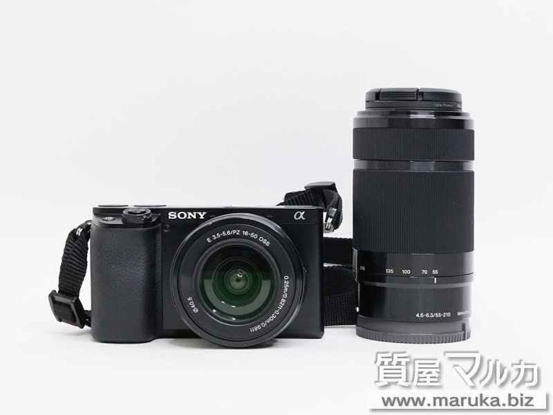 ソニー α6100 ダブルレンズキットの買取・質預かり｜大阪の質屋マルカ