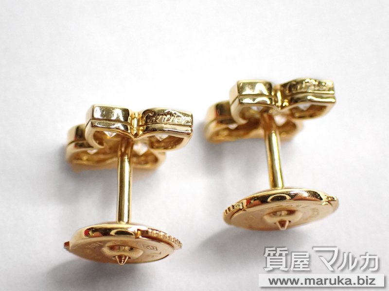カルティエ ヒンドゥ ダイヤ入 ピアスの買取・質預かり｜大阪の質屋マルカ