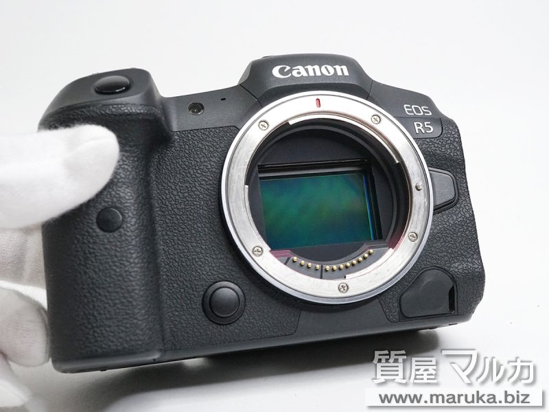 キヤノン ミラーレスカメラ EOS R5の買取・質預かり｜大阪の質屋マルカ