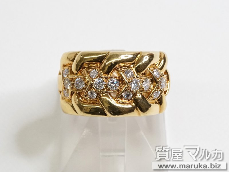 K18 ダイヤモンドリングの買取・質預かり｜大阪の質屋マルカ