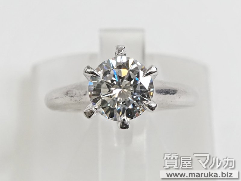 高品質ダイヤモンド 1.08ct 立爪リングの買取・質預かり｜大阪の質屋マルカ