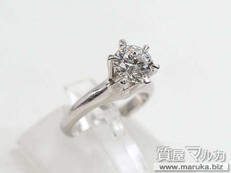 高品質ダイヤモンド 1.08ct 立爪リングの買取・質預かり｜大阪の質屋マルカ