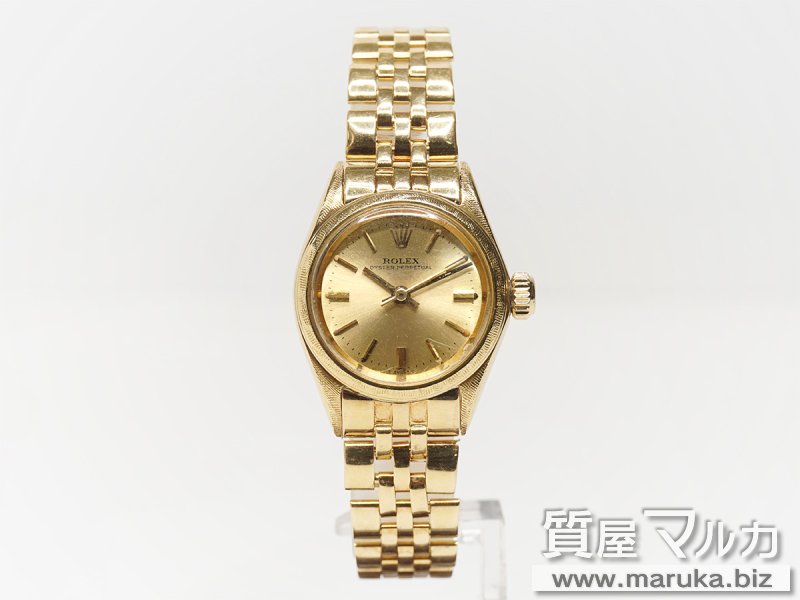 ロレックス 金無垢 オイスターパーペチュアル 6620の買取・質預かり｜大阪の質屋マルカ