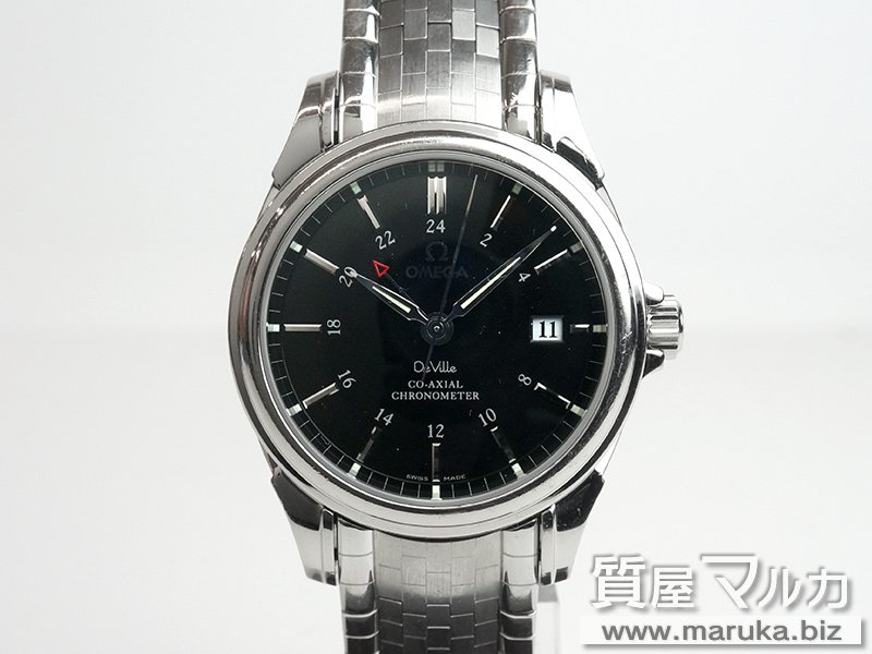 オメガ デ・ビル GMT コーアクシャル 4533.31の買取・質預かり｜大阪の質屋マルカ