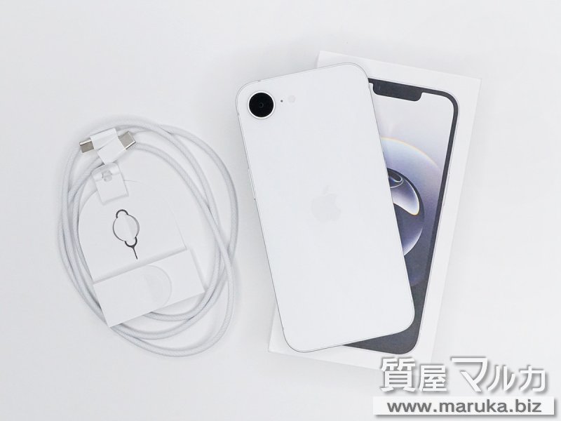 iPhone16e 128GB SB▲ MD1R4J/Aの買取・質預かり|大阪の質屋マルカ