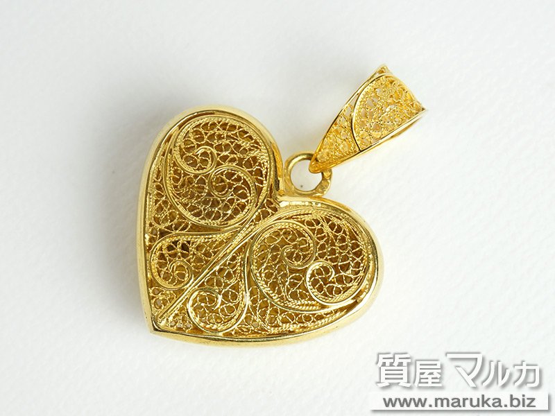 刻印なし ハート型ペンダント 12.5gの買取・質預かり|大阪の質屋マルカ