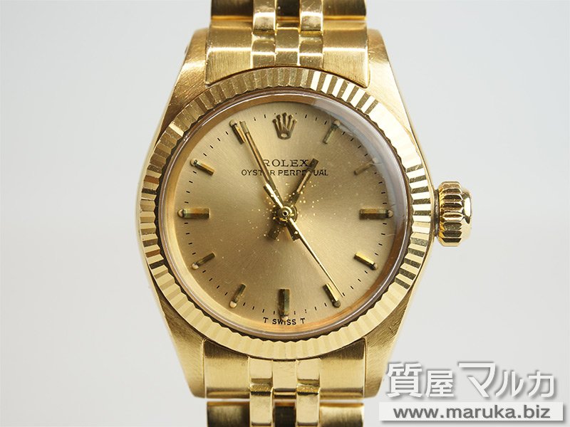 ロレックス オイスターパーペチュアル 6619 70年製の買取・質預かり|大阪の質屋マルカ