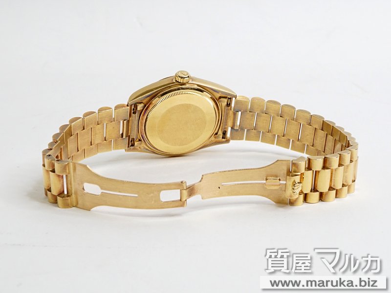 ロレックス デイデイト ダイヤ入 18038Aの買取・質預かり｜大阪の質屋マルカ